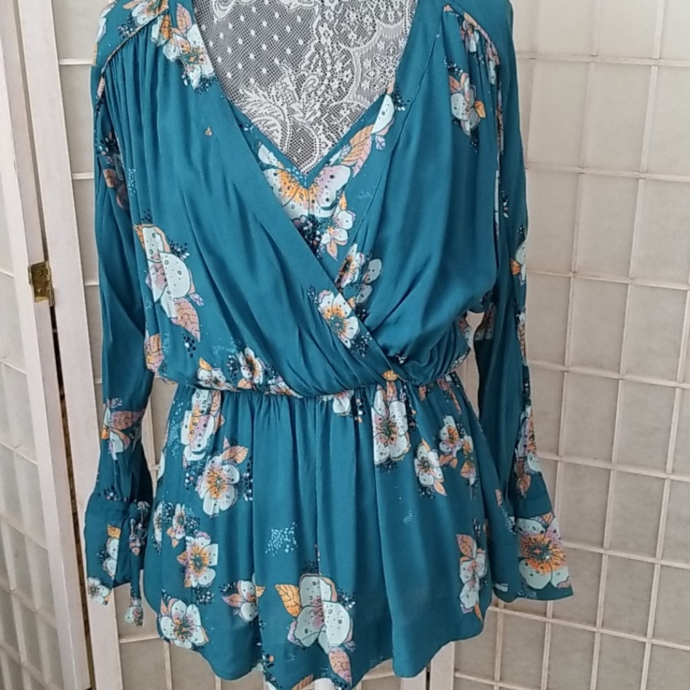 Free People Boho Peasant Top